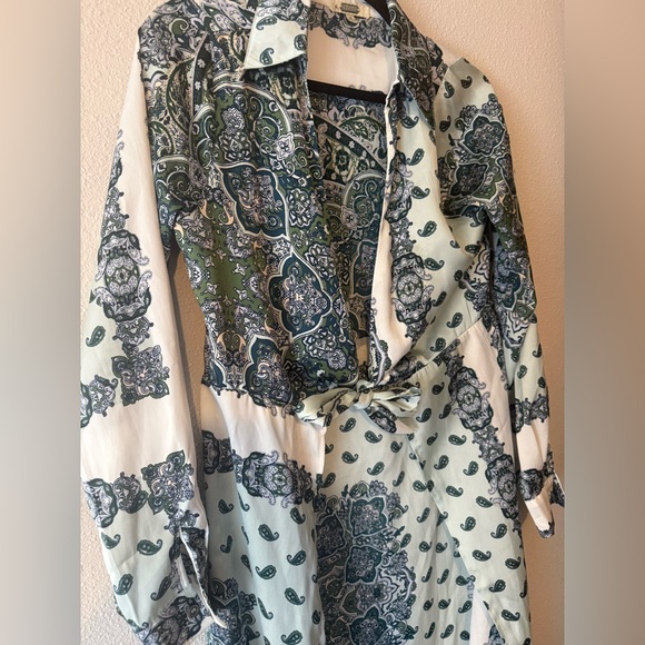 GIMMICKS BY BKE PAISLEY KIMONO SMALL - Picture 3 of 5